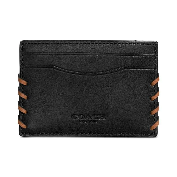 商品Coach|Men's Boxed Rip and Repair Card Case in Sport Calf Leather,价格¥711,第2张图片详细描述