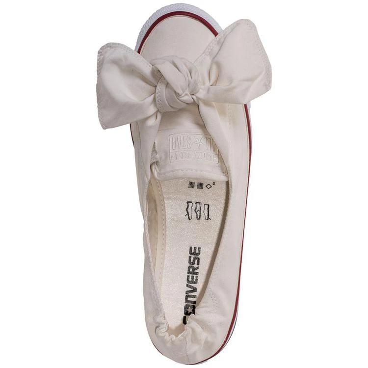 Women's Peached Canvas Knot Casual Sneakers from Finish Line 商品