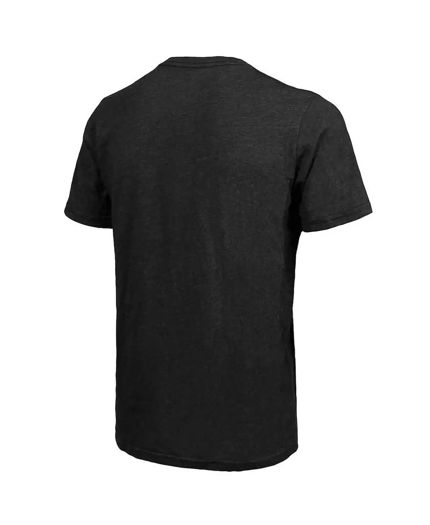 商品Majestic|Men's Threads Cam Newton Black Carolina Panthers Tri-Blend Player Graphic T-shirt,价格¥313,第4张图片详细描述