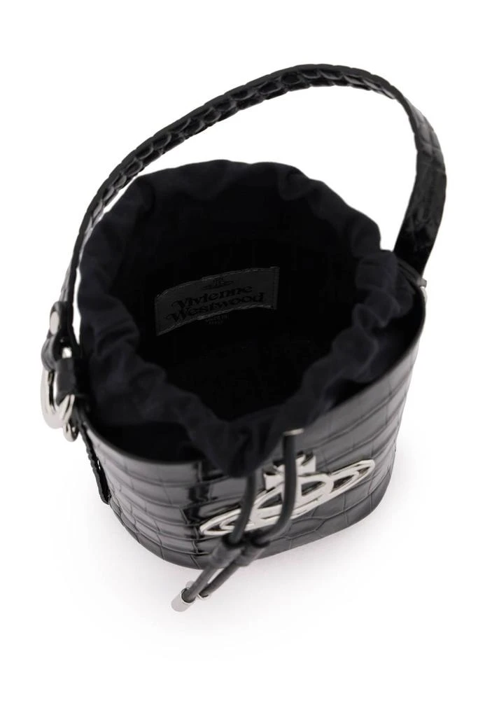 商品Vivienne Westwood|Vivienne Westwood Daisy Embossed Bucket Bag,价格¥3005,第3张图片详细描述