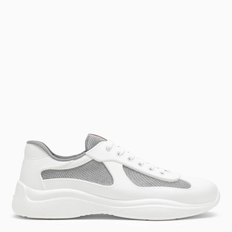 商品Prada|America's Cup white/grey trainers,价格¥4938,第1张图片