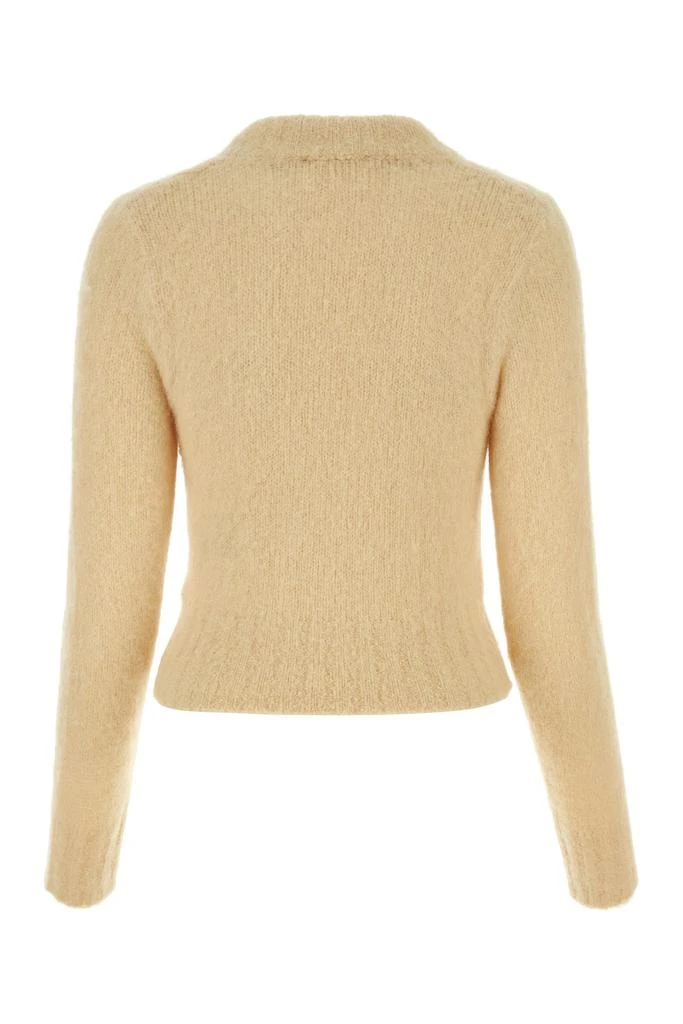 商品AMI|Pastel yellow stretch alpaca blend sweater,价格¥2712,第1张图片