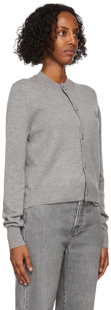 商品Acne Studios|Grey Wool Patch Cardigan,价格¥2436,第4张图片详细描述