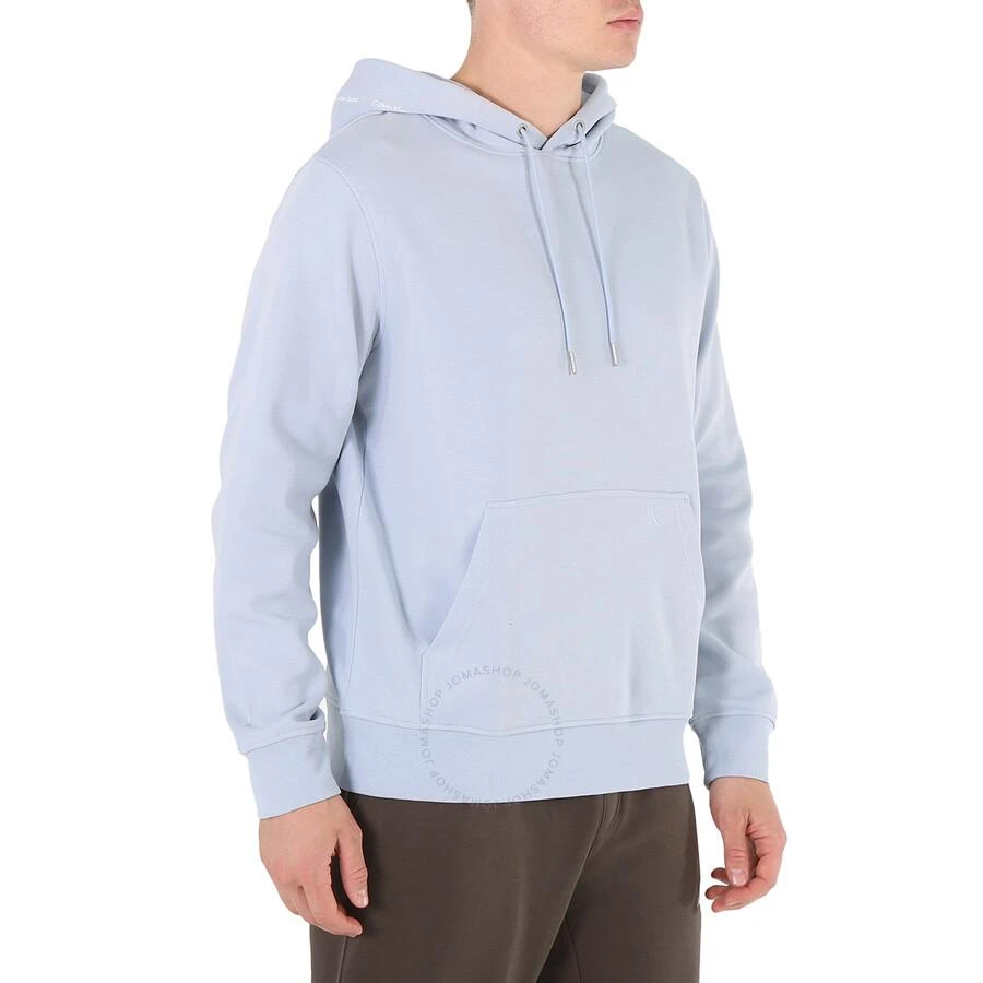 商品Calvin Klein|Calvin Klein Bayshore Blue Repeat Logo Hoodie, Size Small,价格¥276,第3张图片详细描述