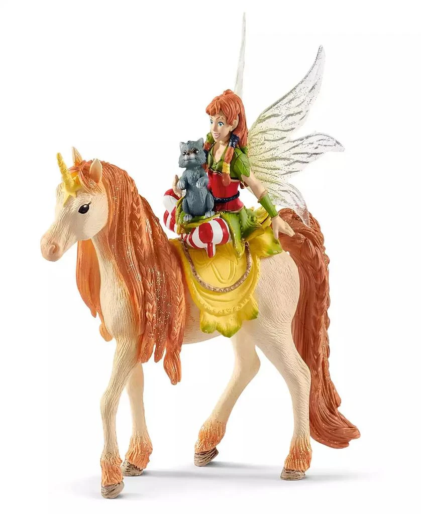 商品Schleich|Bayala Fairy Marween Doll With Glitter Unicorn Playset,价格¥193,第1张图片