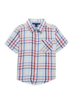 商品Tommy Hilfiger|Little Boy’s Day Trip Plaid Shirt,价格¥104,第1张图片