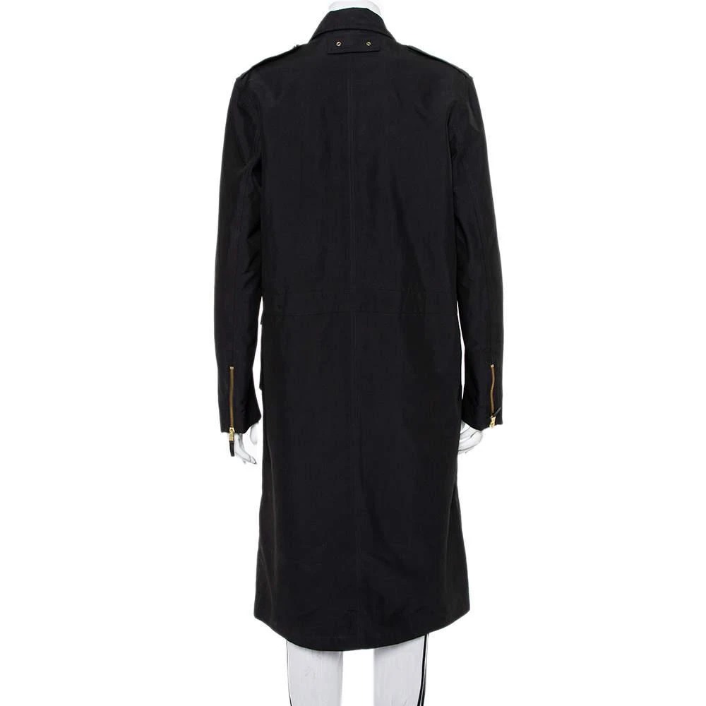 商品[二手商品] Ralph Lauren|Ralph Lauren Collection Black Synthetic Zip Front Utility Coat M,价格¥2191,第3张图片详细描述