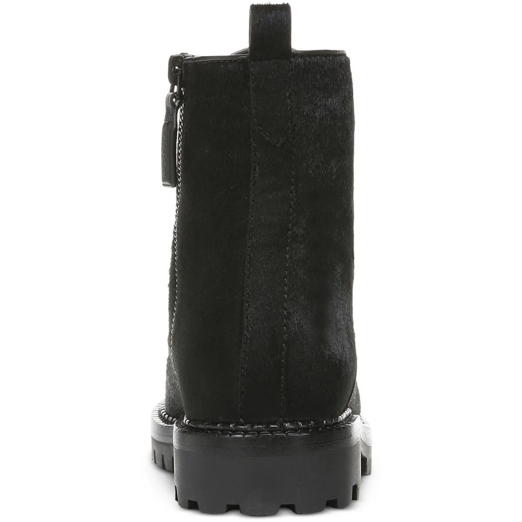 商品Vince|Vince Womens Cabria Lug 2 Calf Hair Ankle Boot Combat & Lace-up Boots,价格¥1623,第3张图片详细描述
