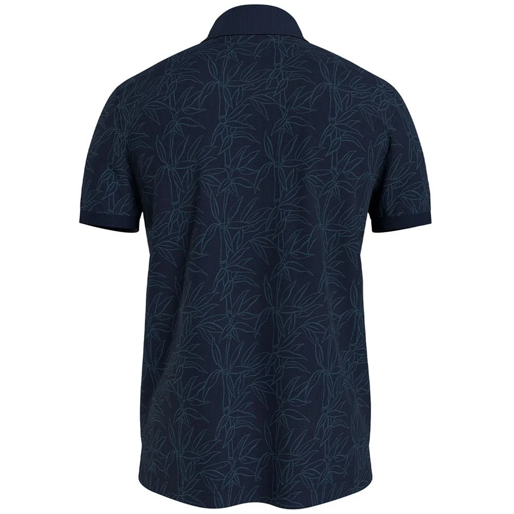 商品Tommy Hilfiger|Men's Big & Tall Sebastian Custom-Fit Printed Ivy Polo Shirt,价格¥352,第2张图片详细描述