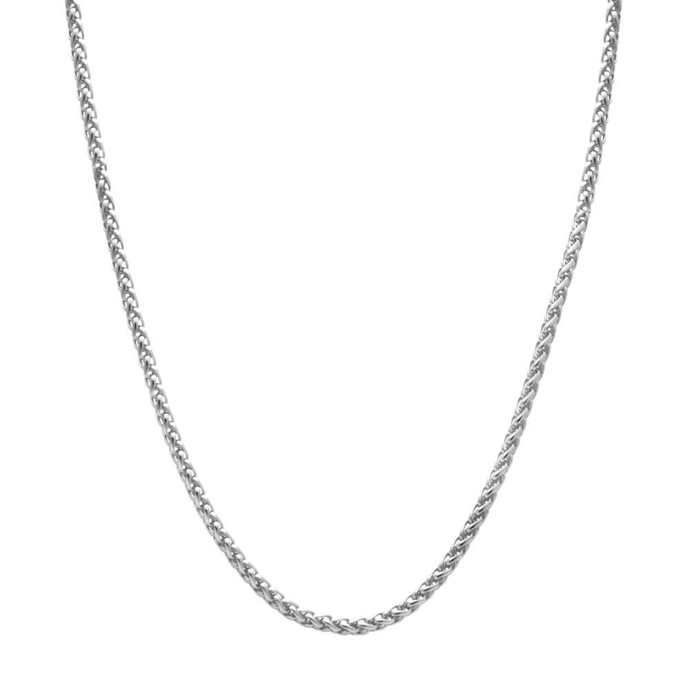 商品Essentials|Wheat Chain 24" Necklace, Gold Plate or Silver Plate,价格¥155,第1张图片