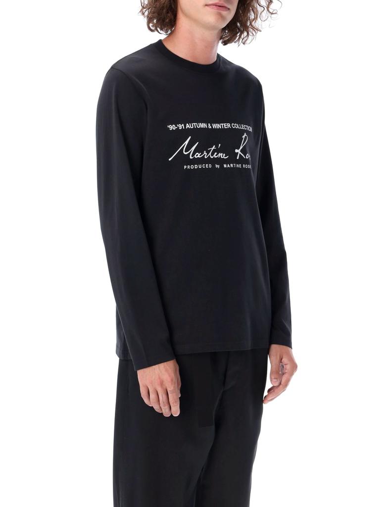 Martine Rose Classic Long Sleeves Logo T-shirt商品第2张图片规格展示