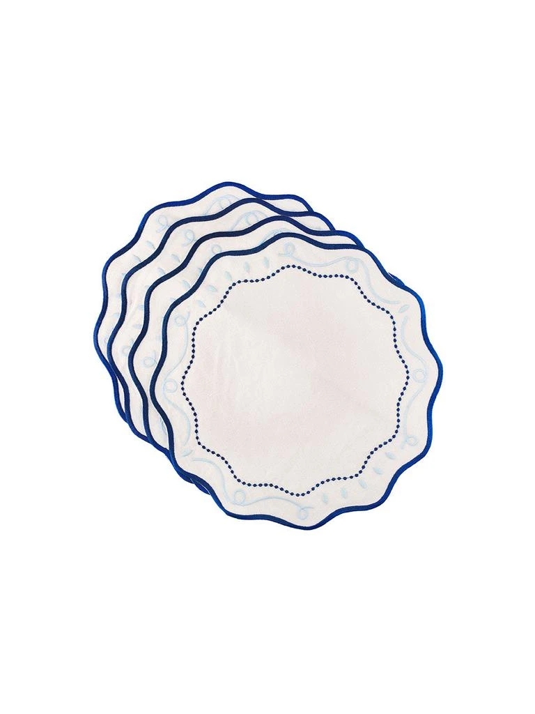 商品Agua by Agua Bendita|Linen Embroidered Placemats,价格¥662,第2张图片详细描述