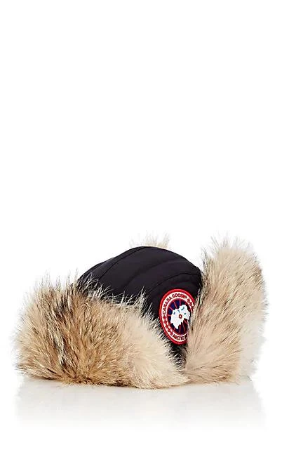 商品Canada Goose|Fur-Trimmed Down-Filled Aviator Hat,价格¥2402,第3张图片详细描述