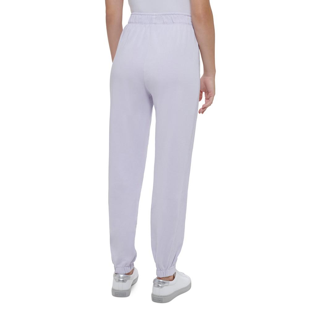 Women's Cotton High-Rise Jogger Pants商品第2张图片规格展示