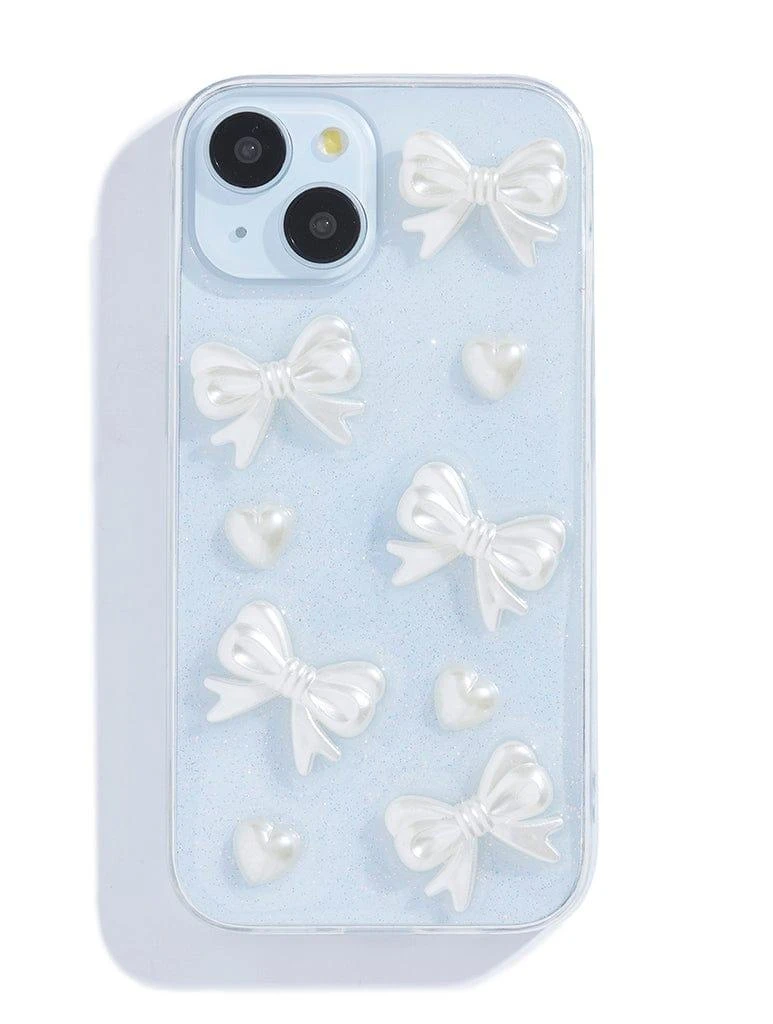 商品Custard London|3D Bow and Hearts iPhone Case,价格¥156,第3张图片详细描述