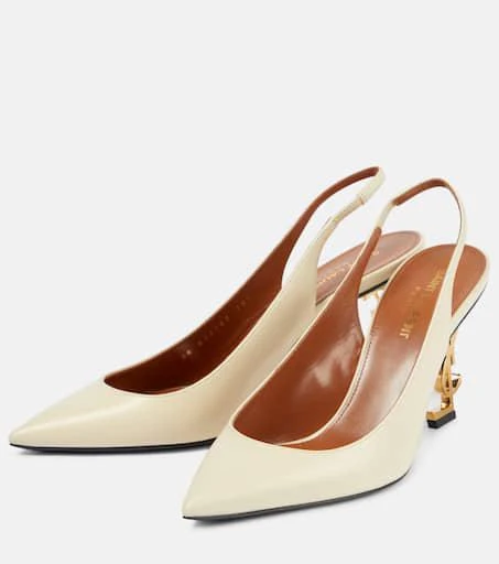 商品Yves Saint Laurent|Opyum 85 leather slingback pumps,价格¥11471,第5张图片详细描述