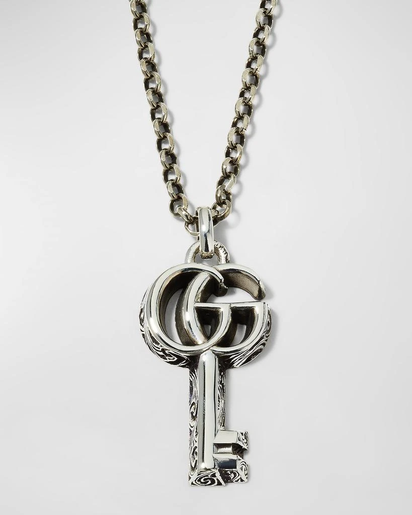 商品Gucci|GG Marmont Key Pendant Necklace,价格¥2814,第1张图片