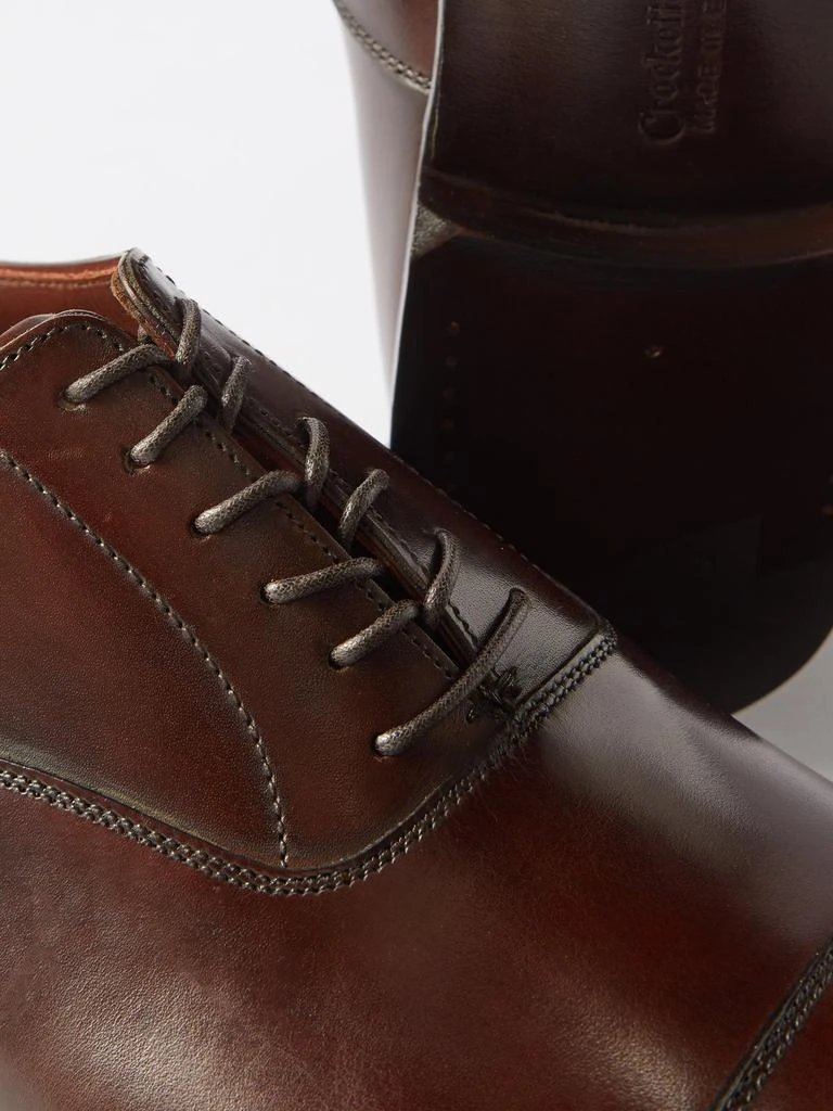 商品Crockett & Jones|Lonsdale leather Oxford shoes,价格¥7184,第2张图片详细描述