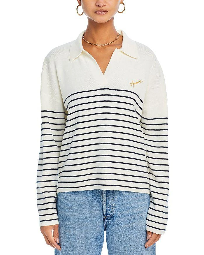 商品Maison Labiche|Amour Collared Sweater,价格¥1226,第3张图片��详细描述