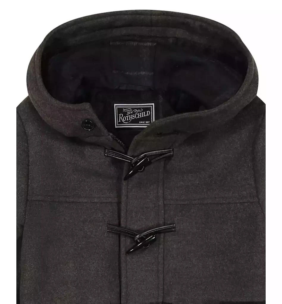 商品S Rothschild & CO|Toddler and Little Boys 2-Piece Toggle Dress Coat and Scarf Set,价格¥407,第3张图片详细描述