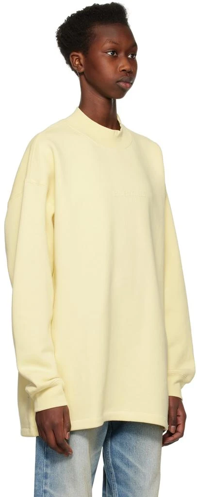 商品Essentials|Yellow Relaxed Sweatshirt,价格¥222,第2张图片详细描述
