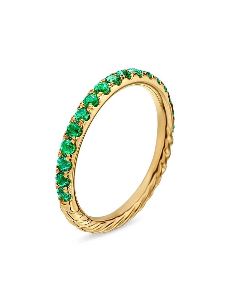 商品David Yurman|Cable Collectibles Stack Ring in 18K Yellow Gold,价格¥11466,第2张图片详细描述