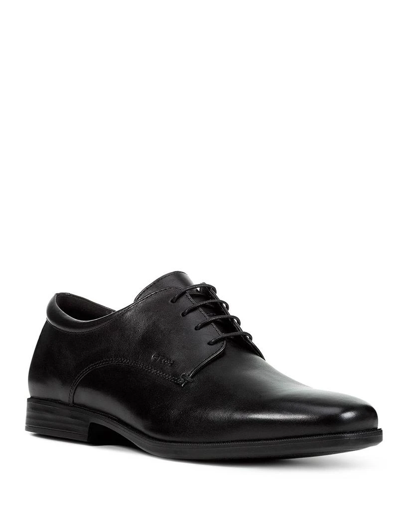 商品Geox|Men's Calgary Leather Oxfords,价格¥1084,第1张图片