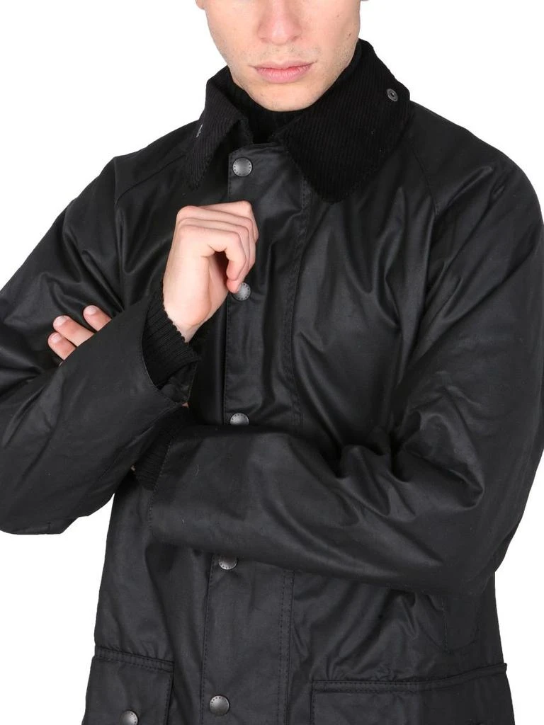 商品Barbour|Barbour men's black other materials outerwear jacket,价格¥2996,第3张图片详细描述
