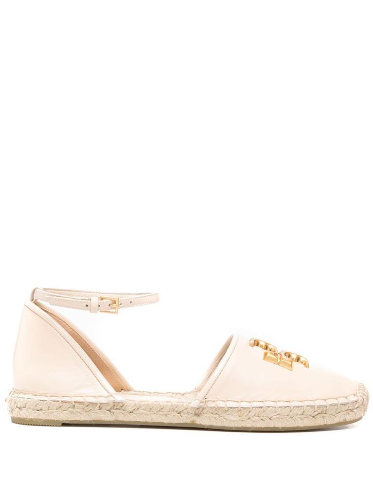 商品Tory Burch|TORY BURCH - Eleanor Leather Espadrillas,价格¥1867,第1张图片