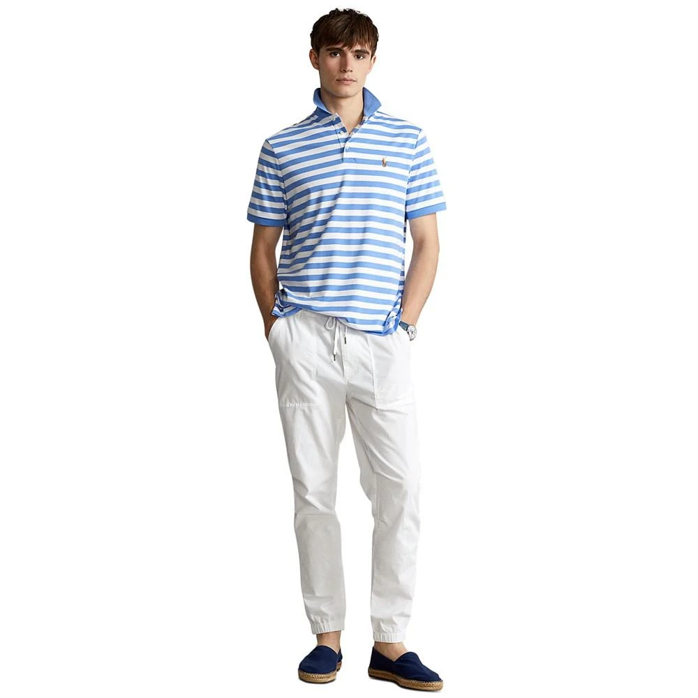 商品Ralph Lauren|Men's Custom Slim Soft Cotton Polo Shirt,价格¥449,第3张图片详细描述