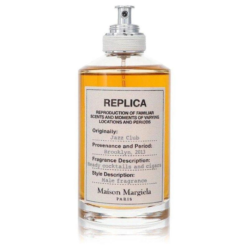 商品MAISON MARGIELA|Replica Jazz Club by Maison Margiela Eau De Toilette Spray (Tester) 3.4 oz LB,价格¥2142,第1张图片