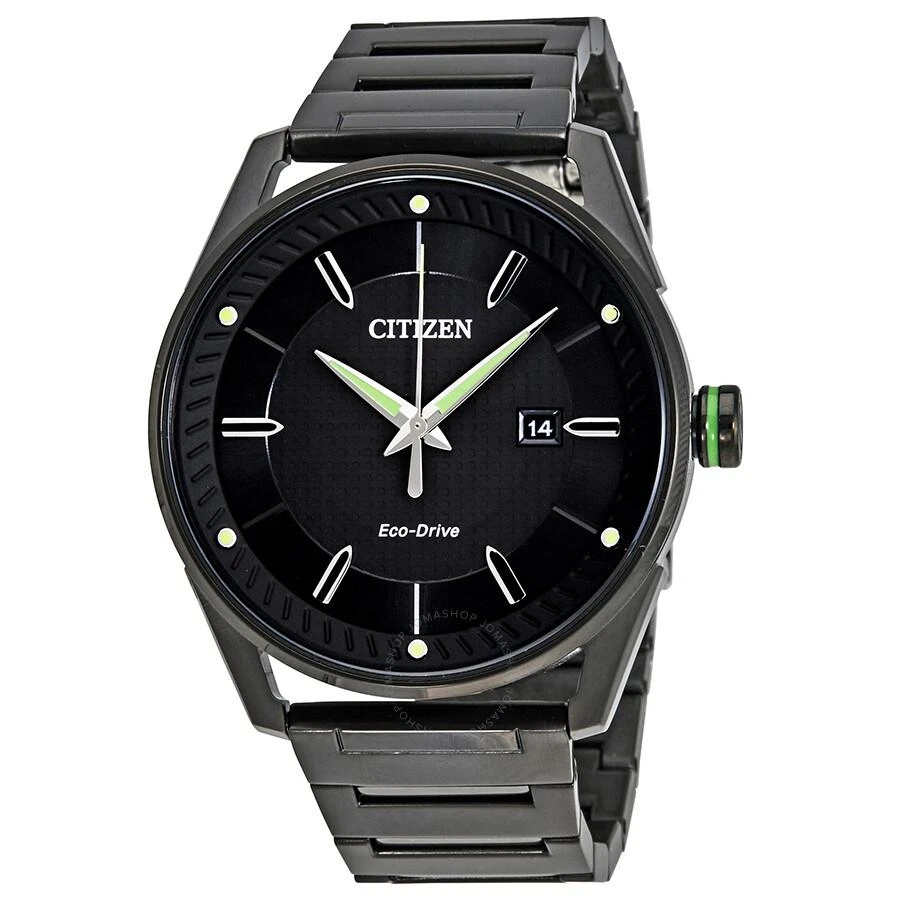 商品Citizen|Eco-Drive Black Men's Watch BM6985-55E,价格¥1266,第1张图片