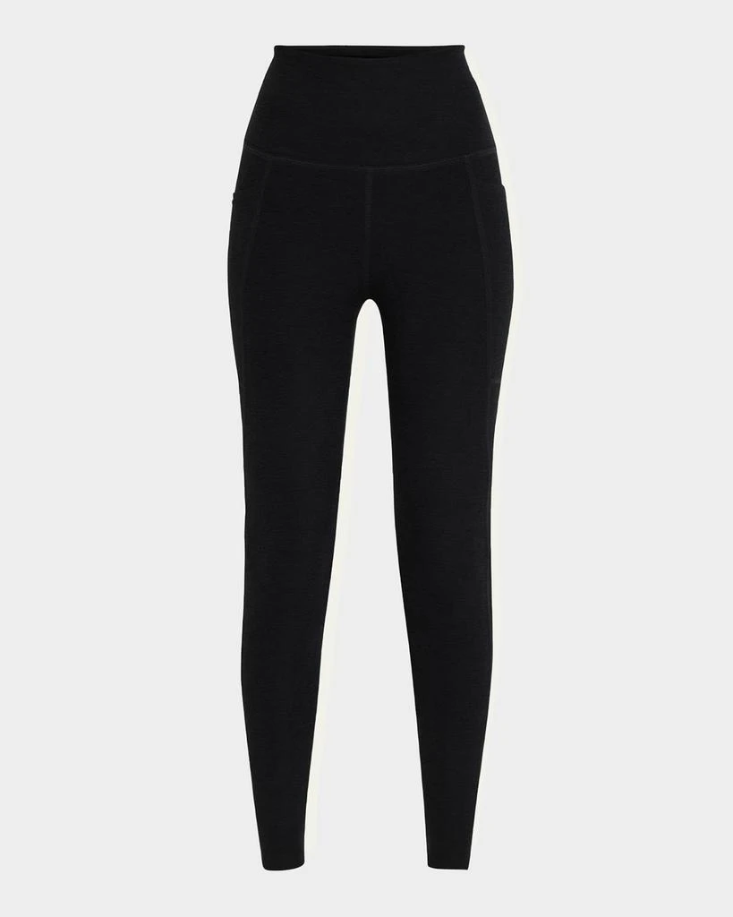 商品Beyond yoga|Out Of Pocket Space Dye High-Waist Mid Leggings,价格¥765,第1张图片
