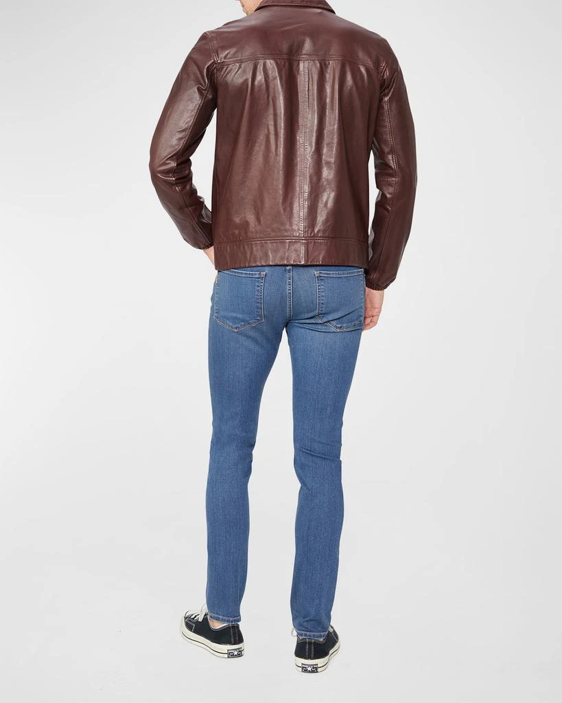 商品Paige|Men's Alix Leather Jacket,价格¥2671,第3张图片详细描述