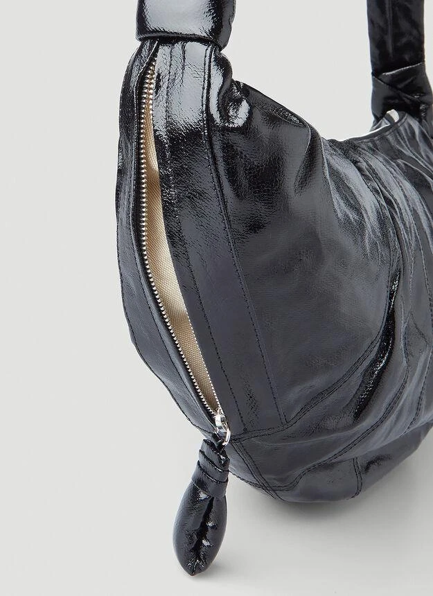 商品Lemaire|Croissant Large Shoulder Bag in Black,价格¥8807,第4张图片详细描述