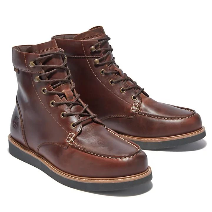 商品Timberland|Newmarket II 6 Inch Boot for Men in Dark Brown,价格¥870,第4张图片详细描述