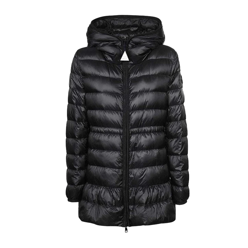 商品[国内直发] Moncler|MONCLER 黑色女士羽绒服 1A00059-5396Q-999,价格¥10649,第1张图片