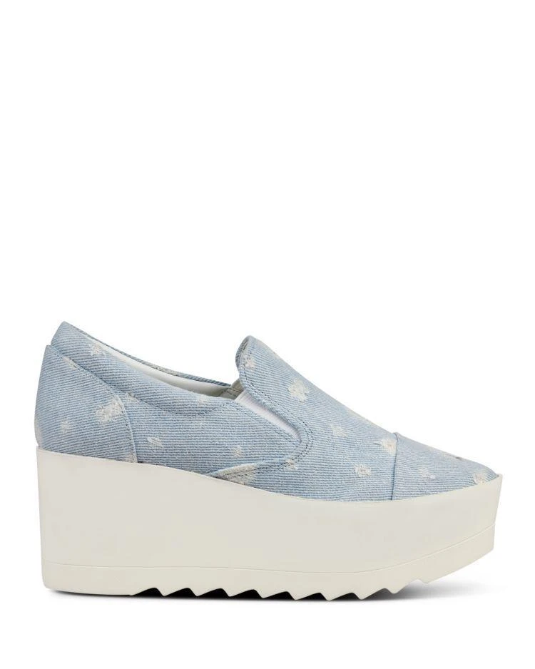 商品KENDALL and KYLIE|Women's Tanya Platform Wedge Slip-On Sneakers,价格¥556,第2张图片详细描述