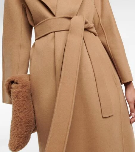 商品Max Mara|Messi belted virgin-wool coat,价格¥9273,第5张图片详细描述