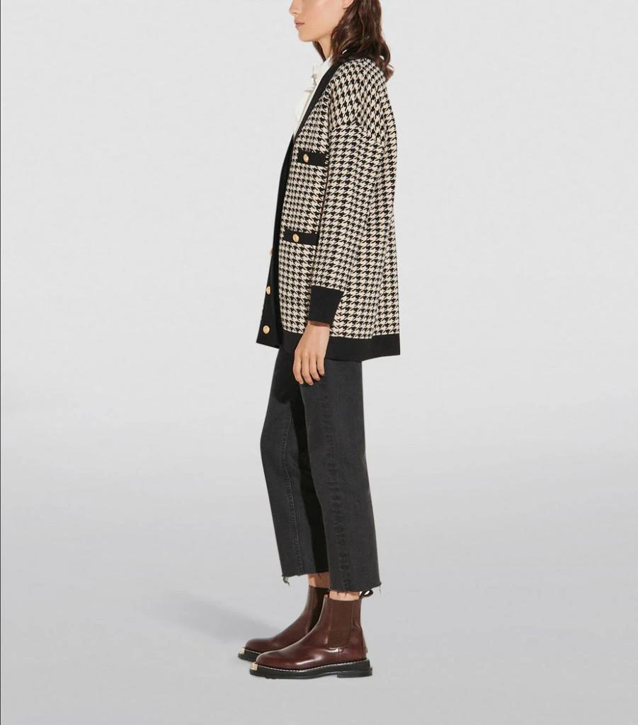 商品Sandro|Houndstooth Cardigan,价格¥1923,第5张图片详细描述