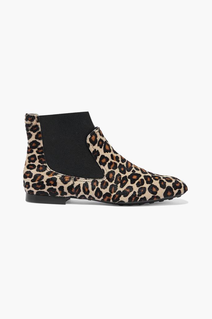 商品Tod's|Leopard-print calf hair ankle boots,价格¥2707,第1张图片