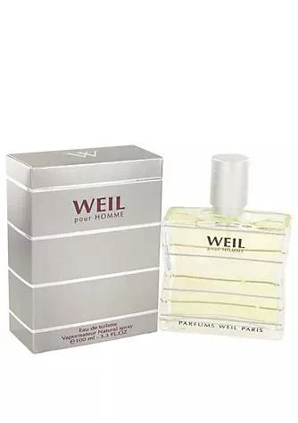 商品Weil|Weil Pour Homme  Weil Eau De Toilette Spray 3.4 Oz Men,价格¥572,第1张图片