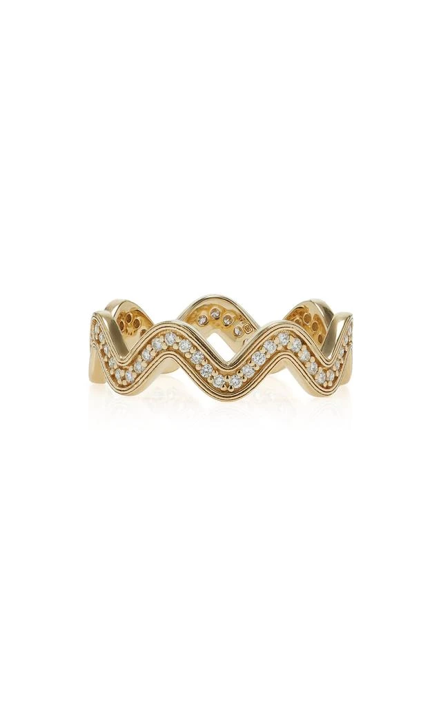 商品Sydney Evan|Sydney Evan - 14k Yellow Gold Diamond Ring - Gold - US 6.5 - Moda Operandi - Gifts For Her,价格¥17986,第1张图片