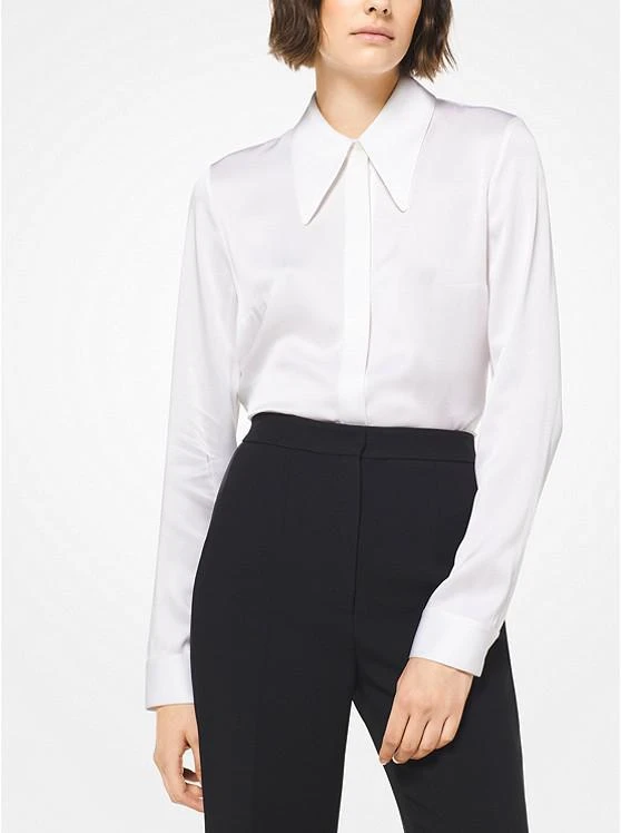 商品Michael Kors|Satin Charmeuse Blouse,价格¥6558,第1张图片