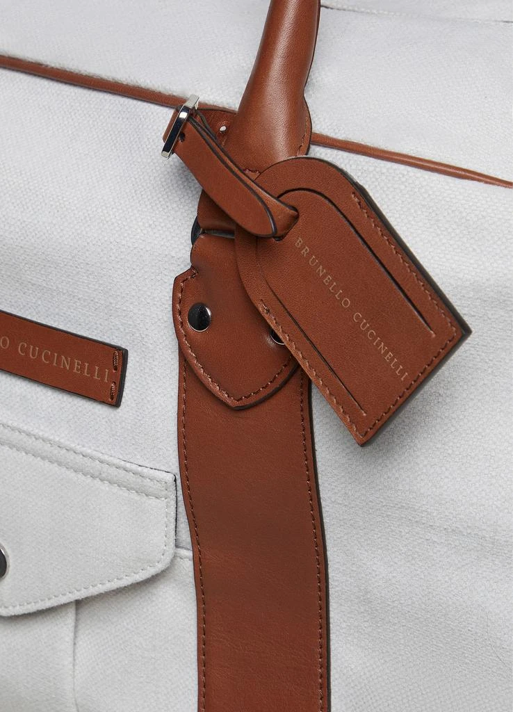 商品Brunello Cucinelli|帆布 Borsa 包,价格¥24705,第5张图片详细描述