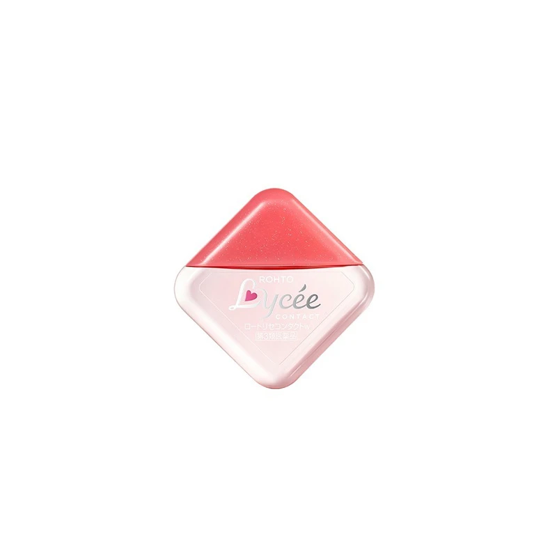 日本乐敦ROHTO小红花Lycee滴眼液红色隐形适用8ml 商品