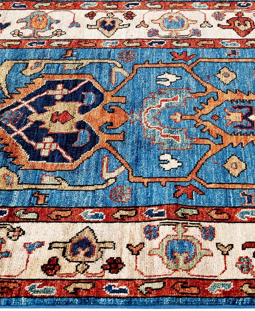 商品ADORN HAND WOVEN RUGS|Serapi M1999 2'9"x8'2" Runner Area Rug,价格¥7398,第3张图片详细描述