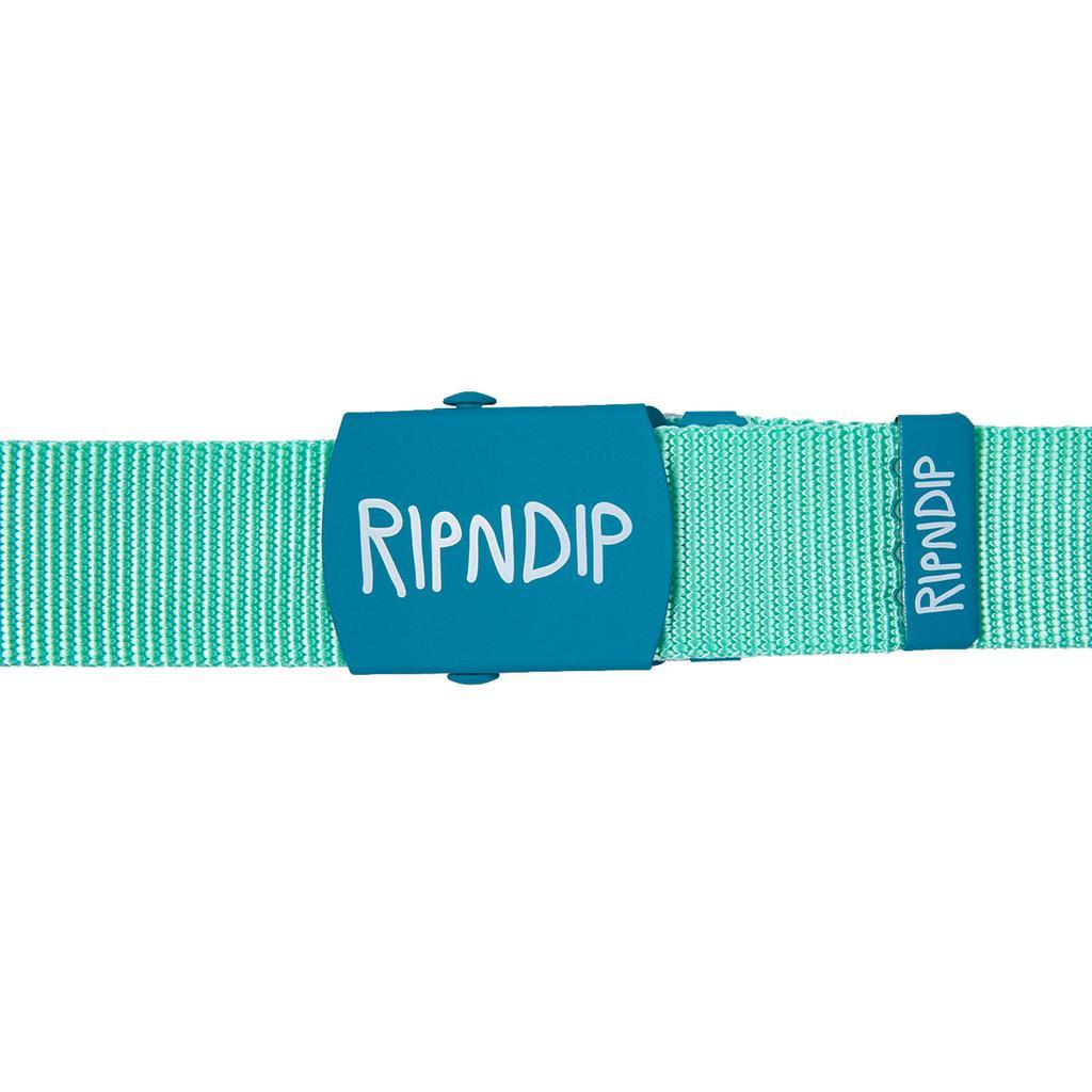 商品RIPNDIP|RIPNDIP Web Belt (Mint),价格¥193,第4张图片详细描述