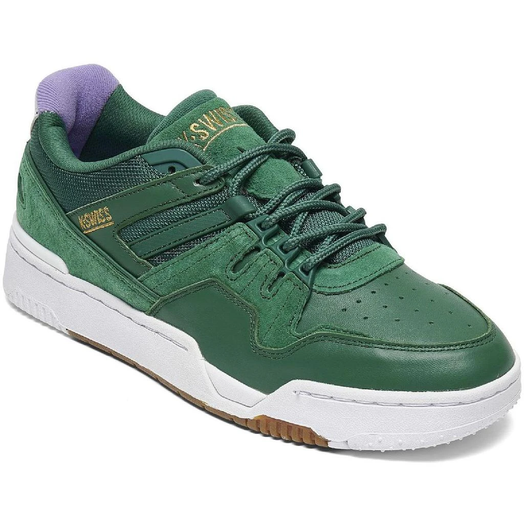 商品K-Swiss|K-Swiss Mens Match Rival Leather Lifestyle Casual and Fashion Sneakers,价格¥143-¥165,第1张图片