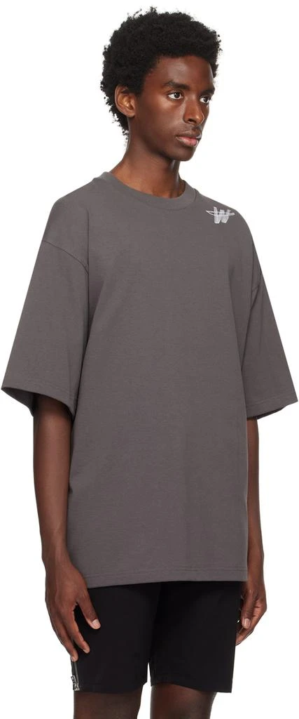 商品We11done|Gray 'WD' T-Shirt,价格¥759,第2张图片详细描述